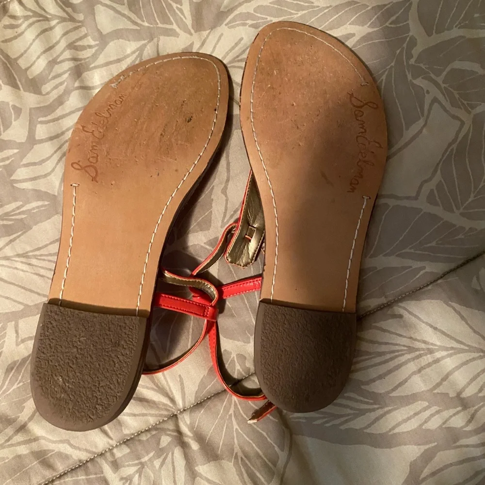 Sam Edelman Gigi orange Sandals - Picture 7 of 8